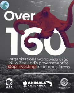 Stop Octopus Funding NZ-WAJ Support
