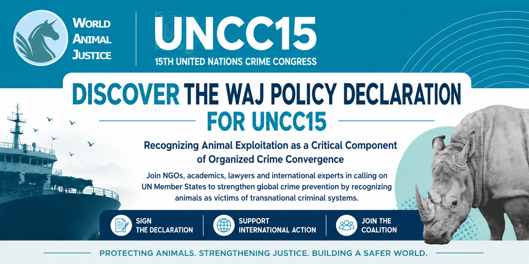 Image - WAJ Policy Declaration for UNCC15